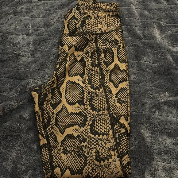 Athletic Works Pants - Python print leggings size XS